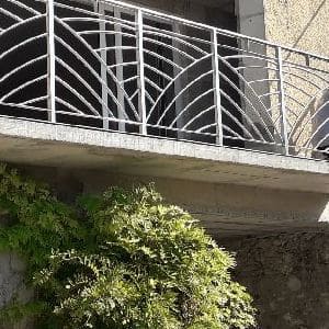 Photo de garde-corps design pour balcon